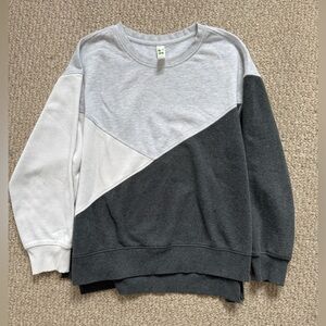 Colorblock Crewneck Sweatshirt | XXL